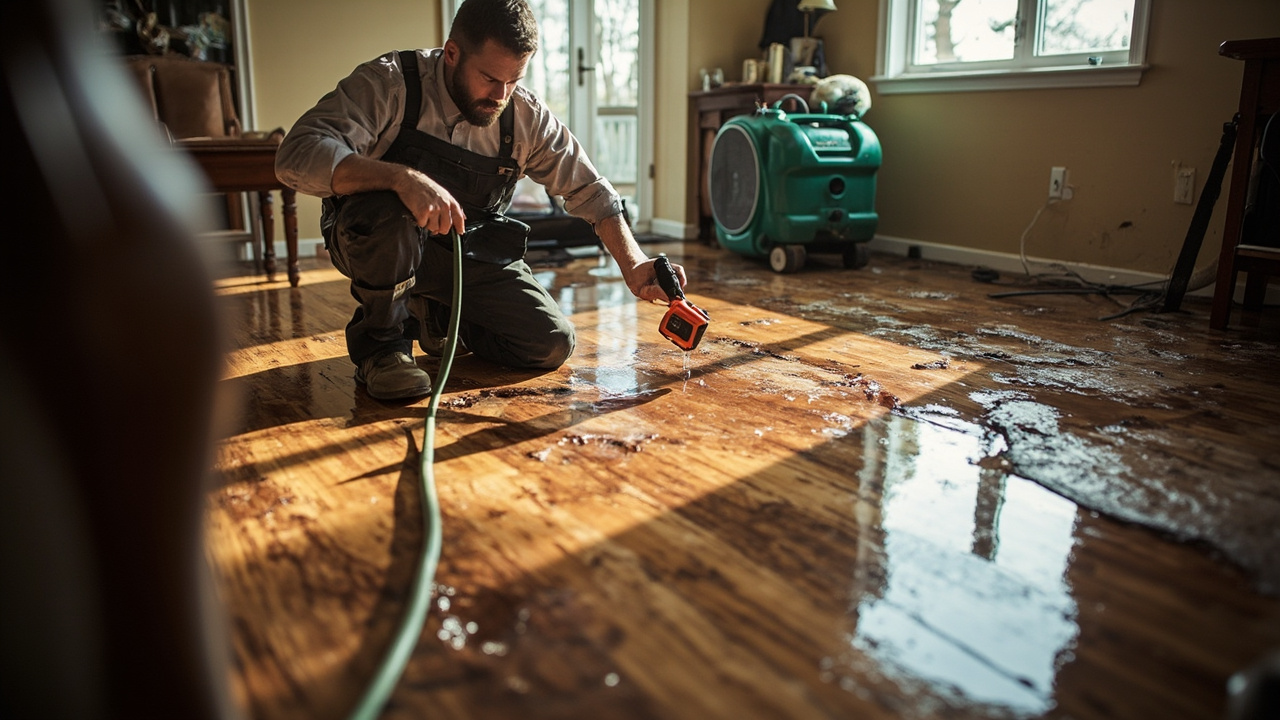 Our Hardwood Floor Drying and Restoration Methodology