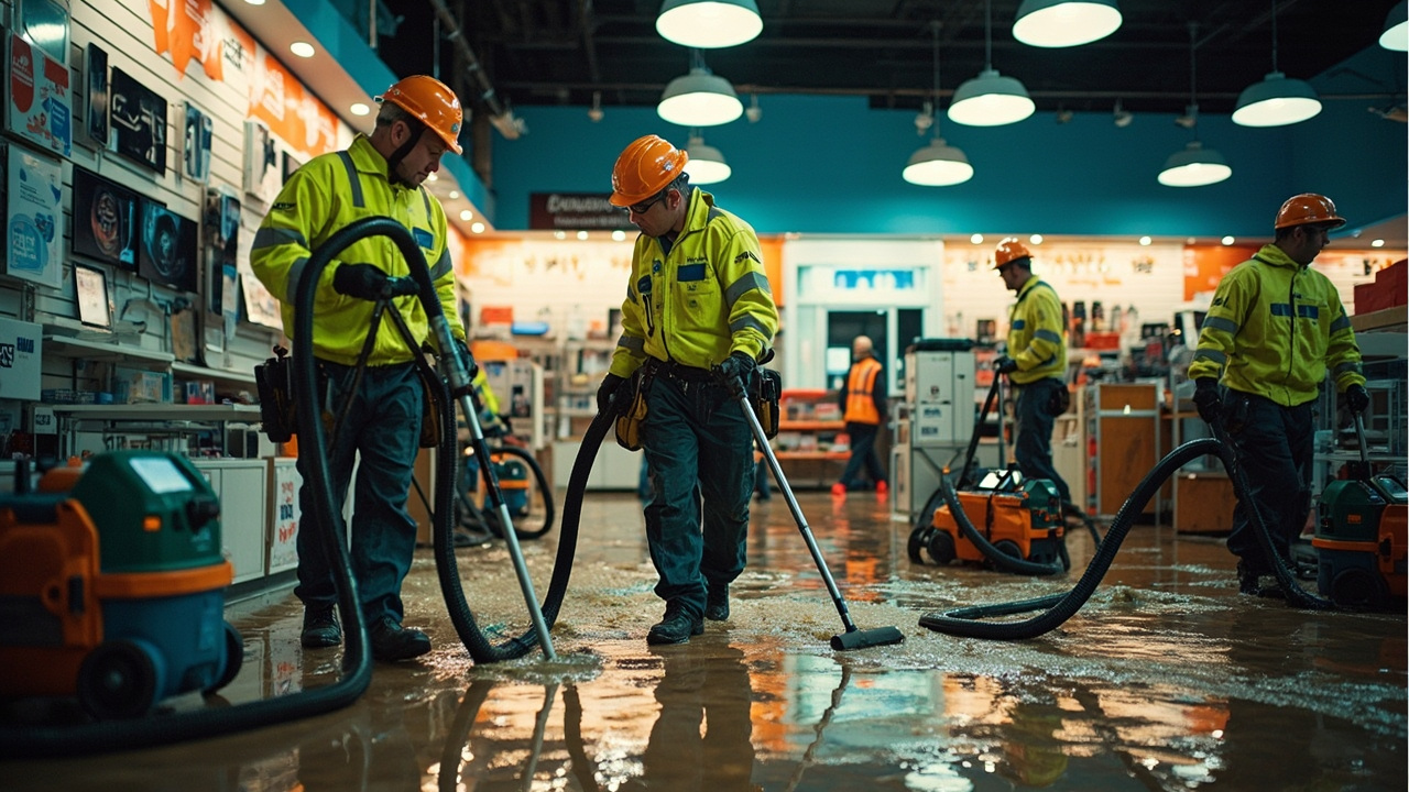 Commercial-Grade Extraction: How We Remove Water Without Destroying Your Space