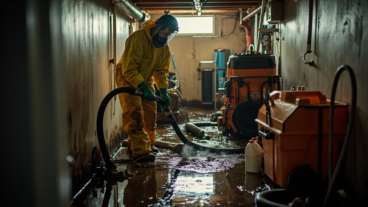 Our Category 3 Water Extraction and Decontamination Process