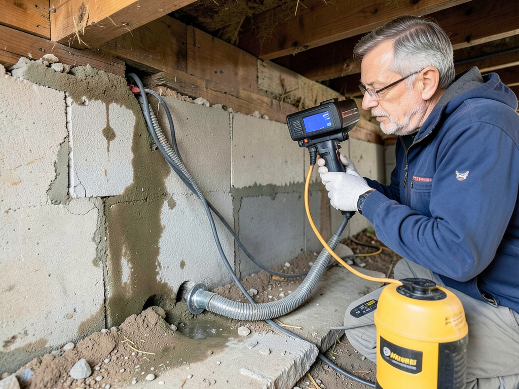 Expert crawl space water removal and structural dr