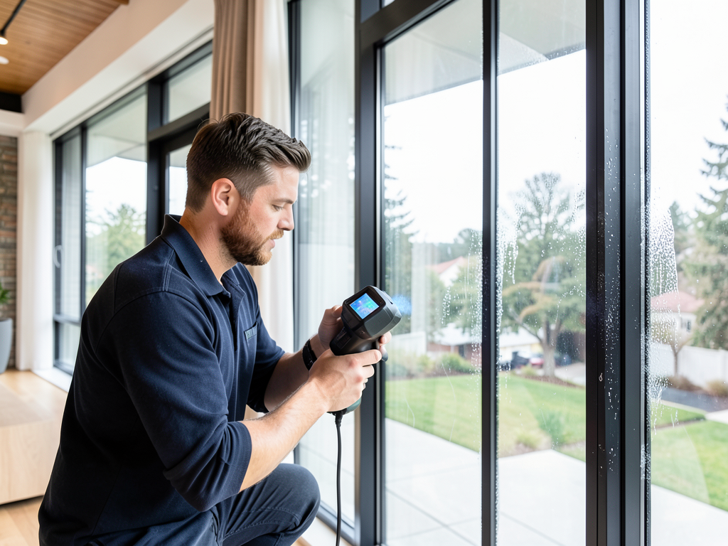 Preventing condensation and mold in the glass heav