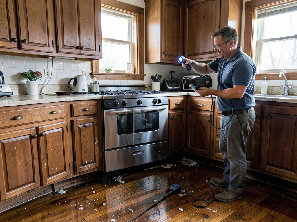 What to do when a dishwasher floods your woodstock